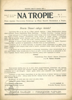 1931-06-21 Na tropie pismo wyprazy Zlot Skautow Slowianskich nr 1 001.jpg