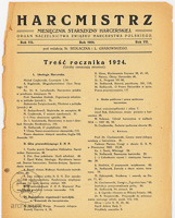 1924 Harcmistrz rocznik spis treści.jpg