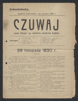 1915-12-01 Zagłębie Czuwaj jednodniówka.jpg