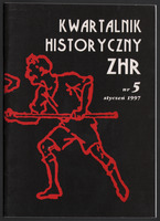 1997-01 W-wa Kwartalnik Historyczny ZHR nr 5.jpg