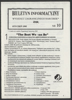 1995-01 Krakow Biuletyn Informacyjny wydzialu zagranicznego ZHR nr 10.jpg