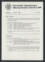 1992-12-01 Warszawa Komunkat organizacyjny Głownej Kwatery Harcerzy ZHR nr 1.jpg