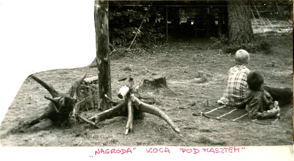 Plik:1987-07 Sąpy. jez.Jeziorak. Obóz Gniazdo. Szarotka 147 fot. J.Kaszuba.jpg