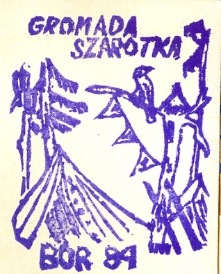 Plik:1984-07 08 Wycinki Duże Szarotka obóz stały Bór 061 fot. J.Kaszuba.jpg