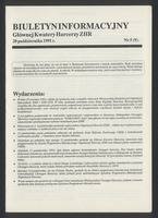 1991-10-20 Warszawa Biuletyn Informacyjny Głowna Kwatera Harcerzy nr 5.jpg