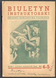 1949-07 08 Warszawa Biuletyn Instruktorski ZHP nr 4-5.pdf