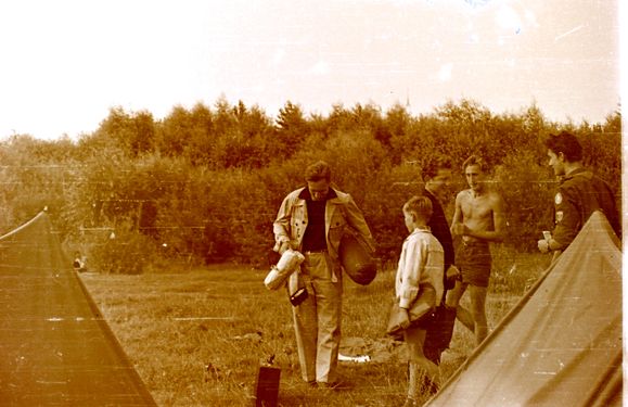 1957-58 Obóz stały w Bieszczadach. Watra 065 fot. Z.Żochowski.jpg