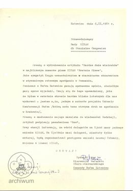 1981-02-06 Katowice List R. Lenca do Stanisława Czopowicza.jpg