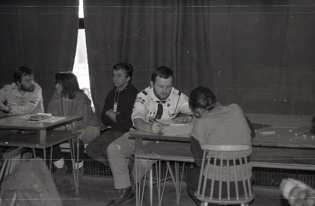 Plik:1989 1-2 kwiecień. Sopot. I Zjazd ZHR. Szarotka 112 fot. J.Kaszuba.jpg