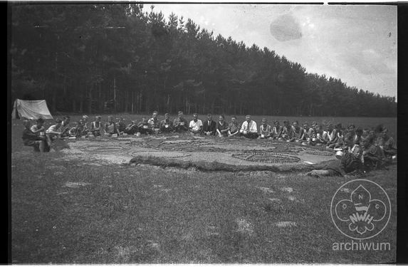 1935 Kalino k. Główna obóz XV ŁDH 003.jpg