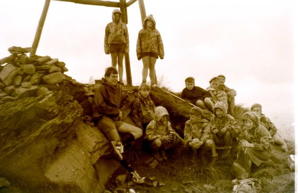 1966 Obóz wędrowny w Bieszczadach. 2 GDH Watra 041 fot. Z.Żochowski.jpg