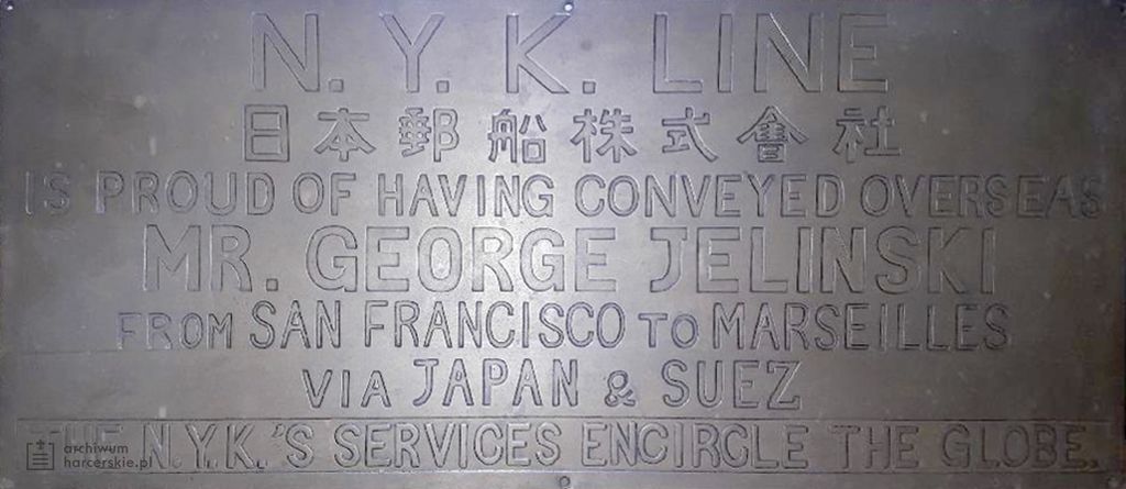 Plik:1928 NYK Line tablica.jpg