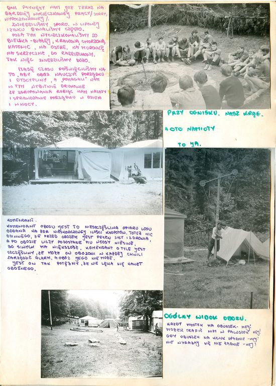 Plik:1983 Lipowa Zimnik. Obóz Puszcza II. Szarotka007 fot. J.Kaszuba.jpg