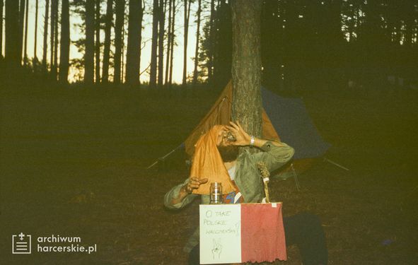 1991-07 Obóz Avalon. jez. Czyste. Poj.Kaszubskie. Szarotka 036 fot. J.Kaszuba.jpg