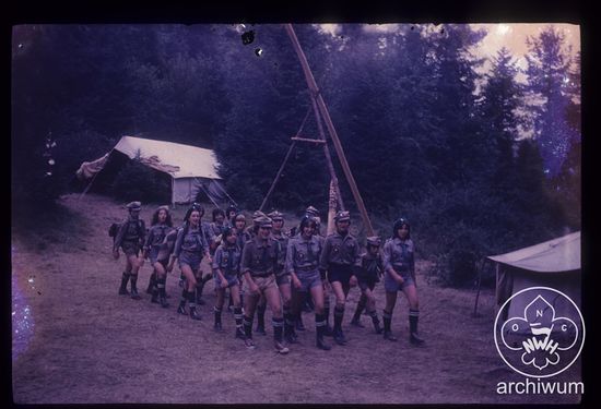1977 Śnietnica k. Grybowa - obóz Szczepu Puszcza z Niepołomic 20.jpg