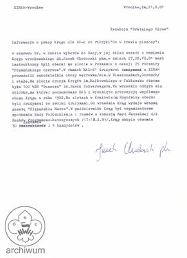 1981-10-21 Wroclaw informacja o pracy Kregu.jpg