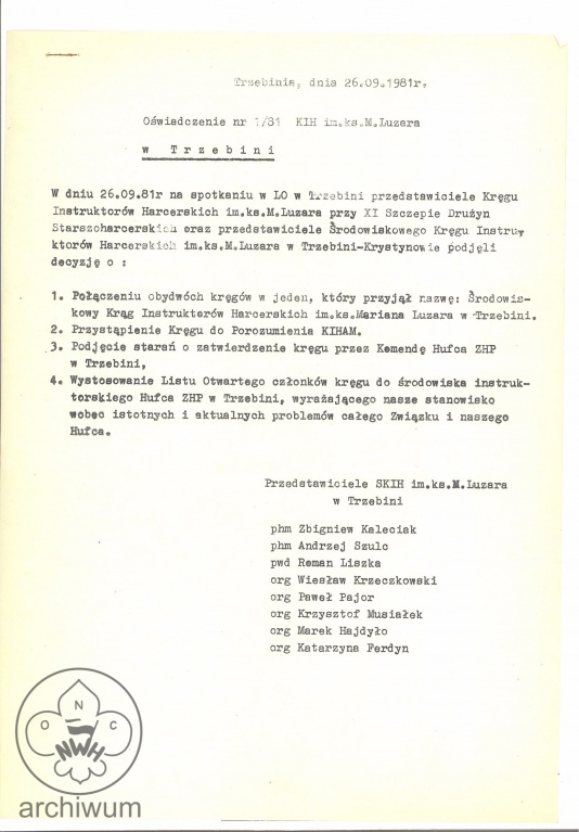 Plik:1981-09-26 Trzebinia Pismo min ws przystapienia do Porozumienia KIHAM.jpg