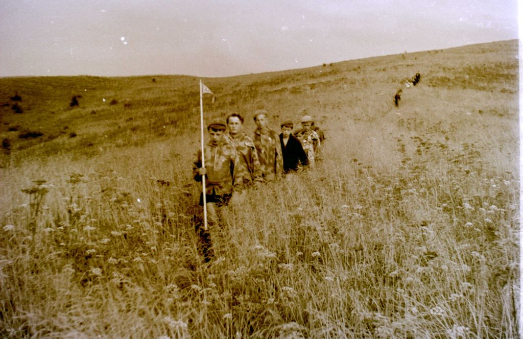 Plik:1966 Obóz wędrowny w Bieszczadach. 2 GDH Watra 058 fot. Z.Żochowski.jpg