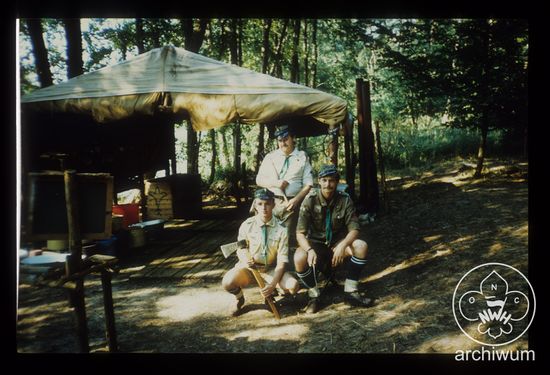 1990-07 Jezioro Muliste Obóz 3 NDH Niepolomni ze Szczepu Puszcza 009.jpg