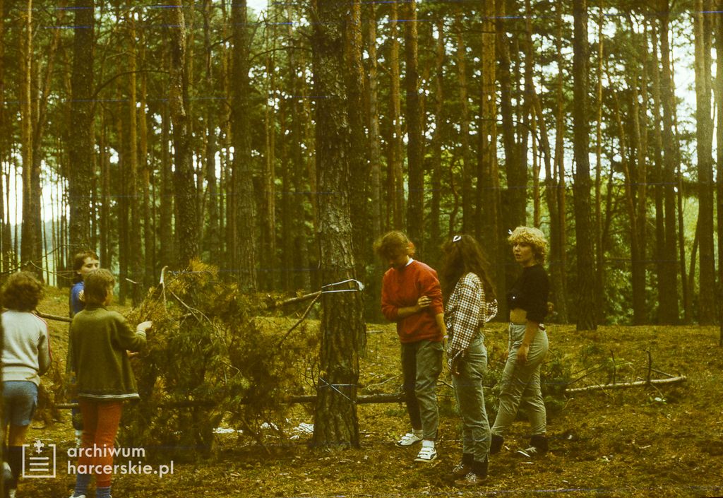 Plik:1986-07 Miały. Puszcza Notecka. Obóz Rezerwat. Szarotka 073 fot. J.Kaszuba.jpg