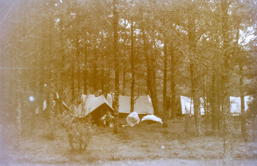 Plik:1956-60 Obóz harcerzy z Gdyni. Watra022 fot. Z.Żochowski.jpg