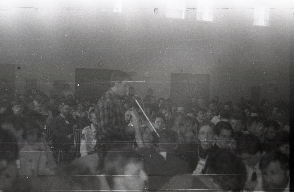 Plik:1989 1-2 kwiecień. Sopot. I Zjazd ZHR. Szarotka 048 fot. J.Kaszuba.jpg