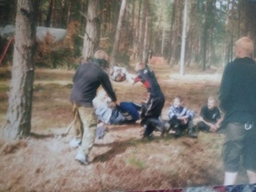 2003 Obóz stały Lipa. 95 GDH. Szarotka001 fot. P. i J. Ojowscy.jpg