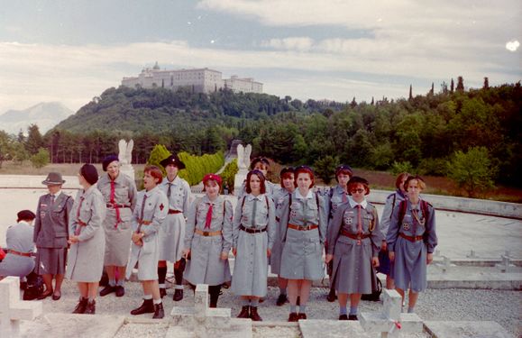 1996 Pielgrzymka harcerska ZHR do Rzymu, wrzesień. Szarotka002 fot. B.Kaszuba.jpg