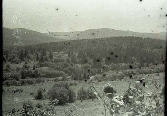 1956-60 Obóz wędrowny. Bieszczady. 2 GDH Watra 072 fot. Z.Żochowski.jpg
