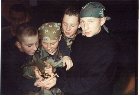 1996 Obóz wędrowny Gorce. 22 GDH. Szarotka009 fot. A.Kamiński.jpg
