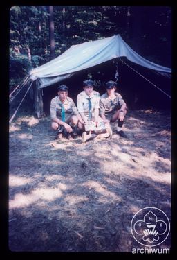 1990-07 Jezioro Muliste Obóz 3 NDH Niepolomni ze Szczepu Puszcza 019.jpg