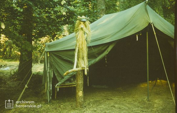 1987-07 Sąpy. jez.Jeziorak.Obóz Gniazdo. Szarotka 058 fot. J.Kaszuba.jpg
