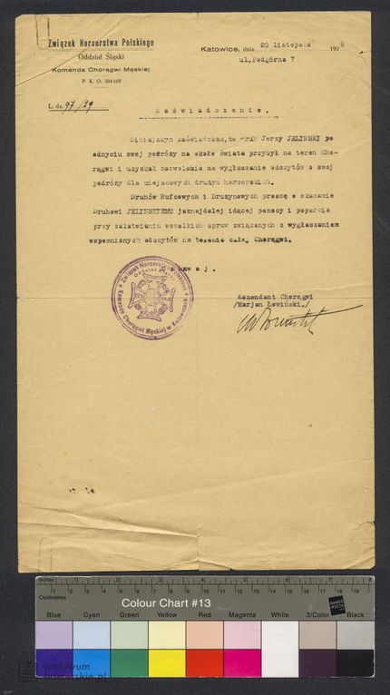 Plik:1929-11-20 Katowice ZHP Chorągiew Męska.jpg