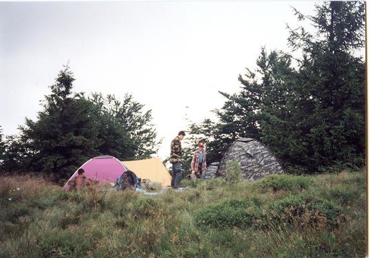1996 Obóz wędrowny Gorce. 22 GDH. Szarotka019 fot. A.Kamiński.jpg