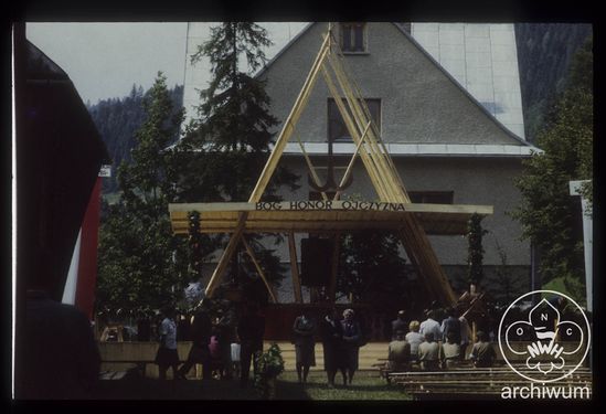 1984-08 Bieszczady Obóz Kręgu Instruktorskiego Zielone Płomienie z Opolszczyzny (diapozytywy) 132.JPG