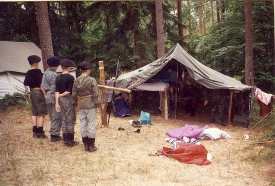 1995 Obóz stały. J. Karwno. Szarotka014 fot. A.Kamiński.jpg