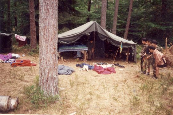 1995 Obóz stały. J. Karwno. Szarotka016 fot. A.Kamiński.jpg
