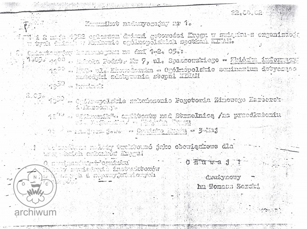 Plik:1982-04-22 Kraków Komunikat nadzwyczajny nr1 KIHAM Chor Krakowskiej.jpg