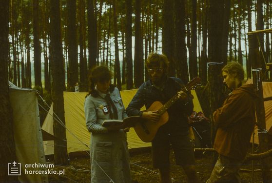 1986-07 Miały. Puszcza Notecka. Obóz Rezerwat. Szarotka 094 fot. J.Kaszuba.jpg