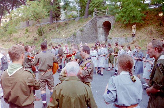 1996 Pielgrzymka harcerska ZHR do Rzymu, wrzesień. Szarotka044 fot. B.Kaszuba.jpg