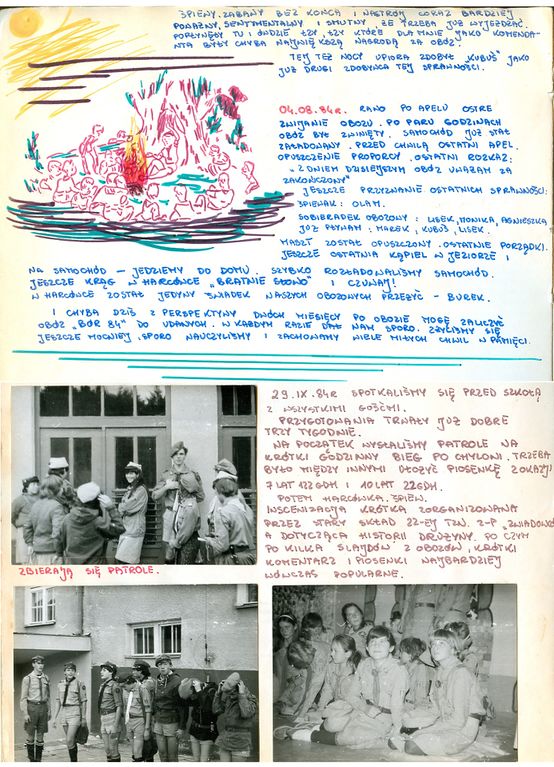 Plik:1984-07 08 Wycinki Duże Szarotka obóz stały Bór 066 fot. J.Kaszuba.jpg