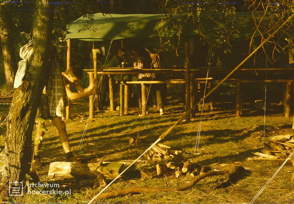Plik:1988-07 Obóz Uroczysko. jez. Gant. Mazury. Szarotka007 fot. J.Kaszuba.jpg