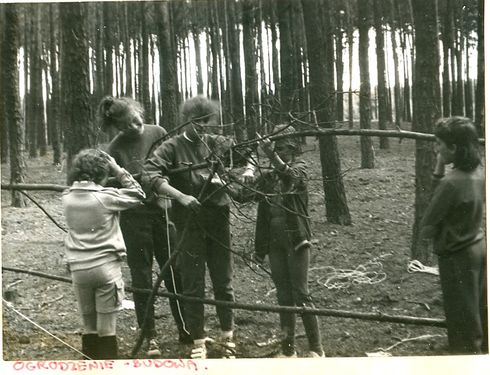 1986-07 Miały. Puszcza Notecka. Obóz Rezerwat. Szarotka 163 fot. J.Kaszuba.jpg