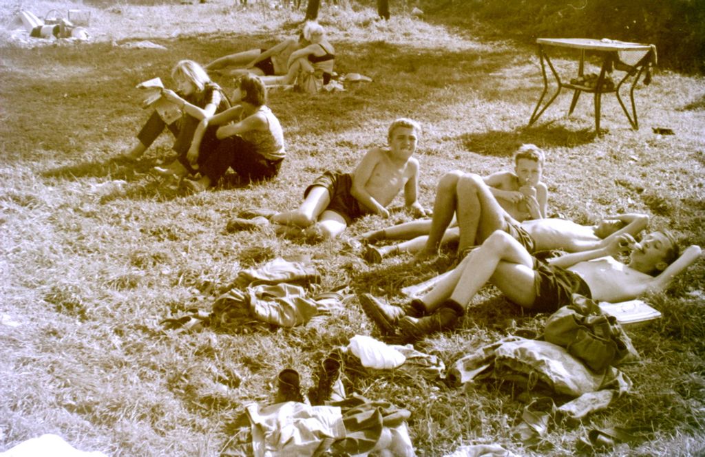 Plik:1966 Obóz wędrowny w Bieszczadach. 2 GDH Watra 018 fot. Z.Żochowski.jpg