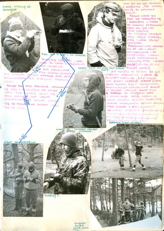 Plik:1984 Biwak CD. jez. Chądzie . Szarotka011 fot. J.Kaszuba.jpg