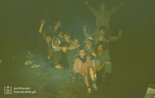 1991-07 Obóz Avalon. jez. Czyste. Poj.Kaszubskie. Szarotka 105 fot. J.Kaszuba.jpg