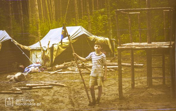 1985-07 08 Jez.Białe k. Machar Szarotka obóz stały Buchtowisko fot.J.Kaszuba 088.jpg