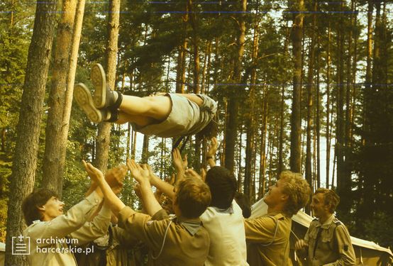 1988-07 Obóz Uroczysko. jez. Gant. Mazury. Szarotka041 fot. J.Kaszuba.jpg