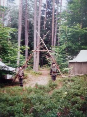 1995 Obóz stały. J. Karwno. Szarotka001 fot. A.Kamiński.jpg