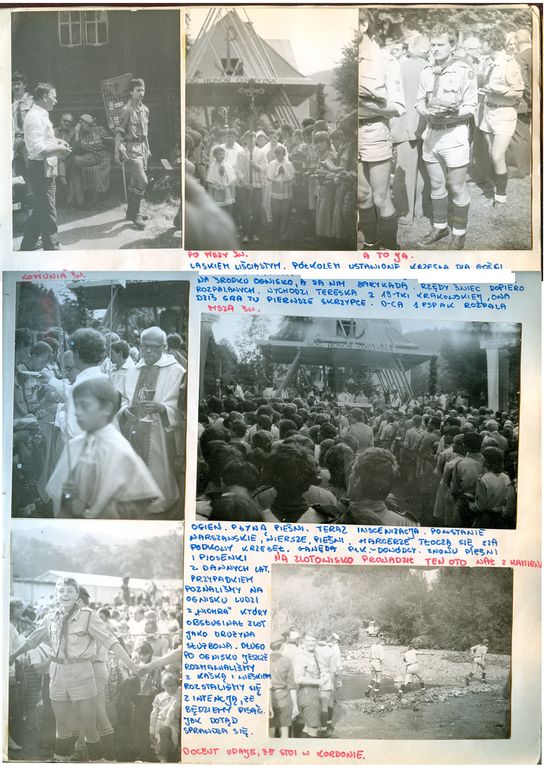 Plik:1984 Szczawa. Zlot byłych partyzantów AK z udziałem harcerzy. Szarotka039 fot. J.Kaszuba.jpg